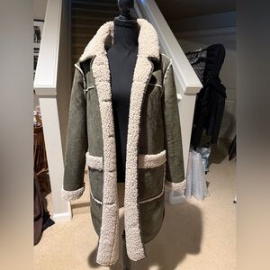 Michael Kors Women’s Sherpa Jacket